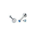 Labret Studs, Lippenstecker, Titan