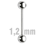 3+3 mm Kugeln, ohne Zirkonia