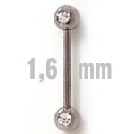 5+5 mm REGENBOGEN 90-G.-Zirkonia