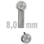 12+12 mm Kugeln, ohne Zirkonia