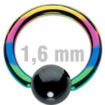 6 mm Clip-In-Kugel, Hmatit