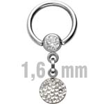 CIRCLE CRYSTAL Epox Clip-In-Motiv
