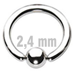 5 mm Clip-In-Kugel, ohne Zirkonia