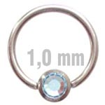 4 mm Clip-In CRYSTAL Zirkonia