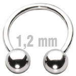 3+3 mm Kugeln, ohne Zirkonia