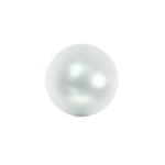 4 mm Perlenoptik WEISS
