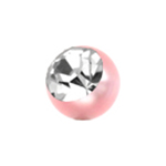 5 mm Perlenoptik PINK Multi-Zirkonia