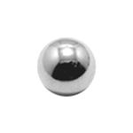 4 mm Clip-In-Kugel, ohne Zirkonia
