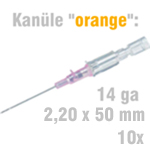 2.20x50 mm Kanlen ORANGE 4252594-01