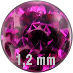 4 mm PINK Epox Zirkonia