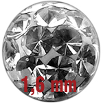 8 mm CRYSTAL Epox Zirkonia