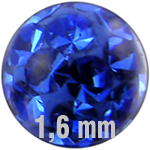 8 mm DUNKELBLAU Epox Zirk.