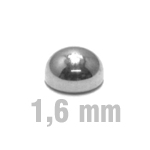 5x3 mm, Half-Ball