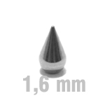 5x9,5 mm Spiky Round