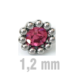 4 mm PINK Sun-Jewelled-All Zirk.