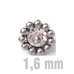 8 mm CRYSTAL Sun-Jewelled-All Zirk.