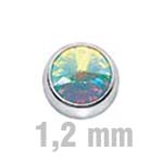 4 mm REGENBOGEN Zirkonia