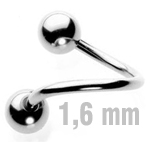 4+4 mm Kugeln, ohne Zirkonia