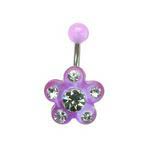 FLOWER CRYSTAL Zirkonia + 5 mm