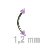 3+3 mm PURPUR UV