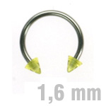 5x6 mm UV-GELB