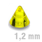 3x3 mm UV-GELB