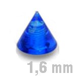 5x6 mm UV-DUNKELBLAU